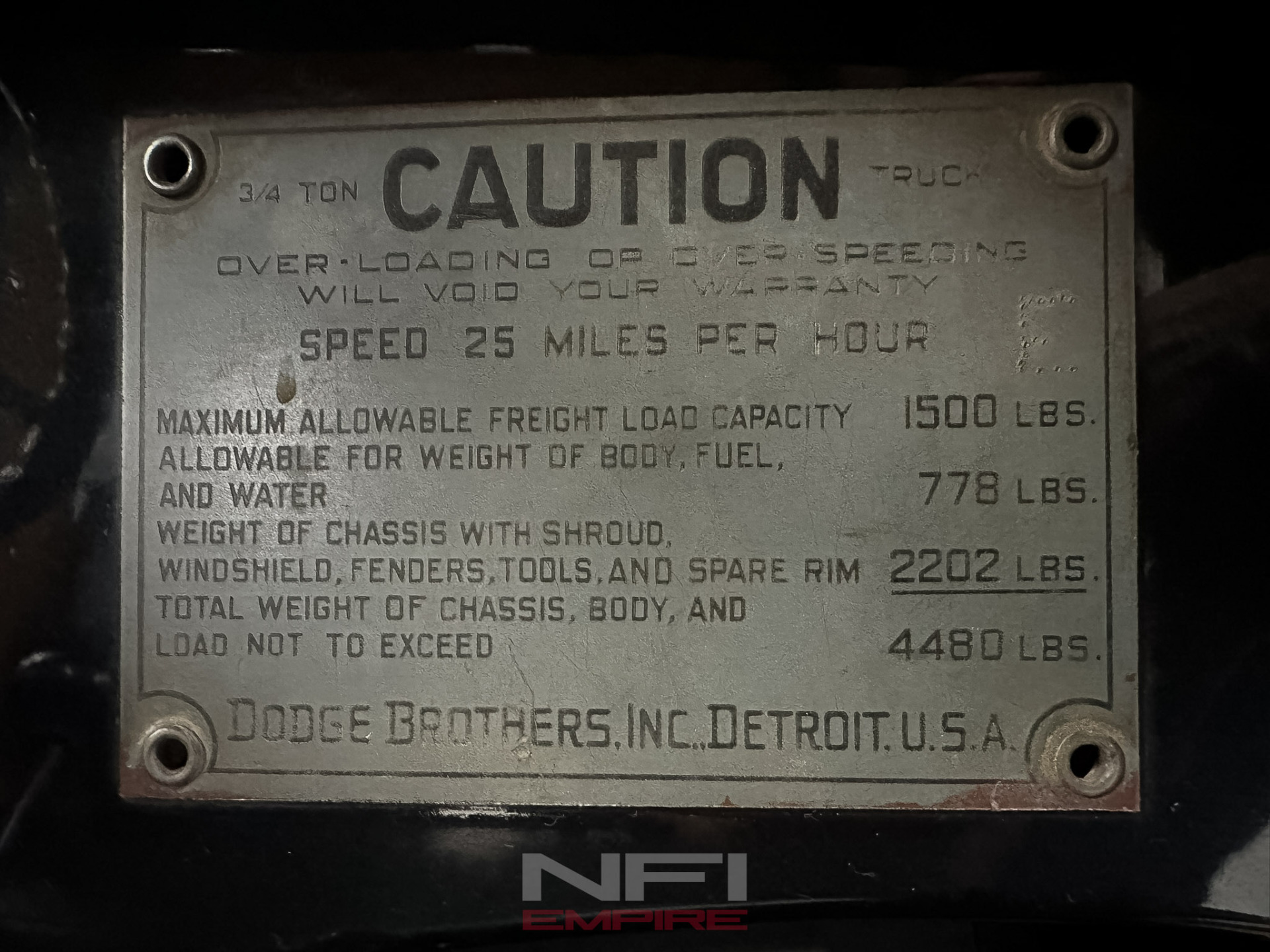 1926 Dodge 3/4 ton 33