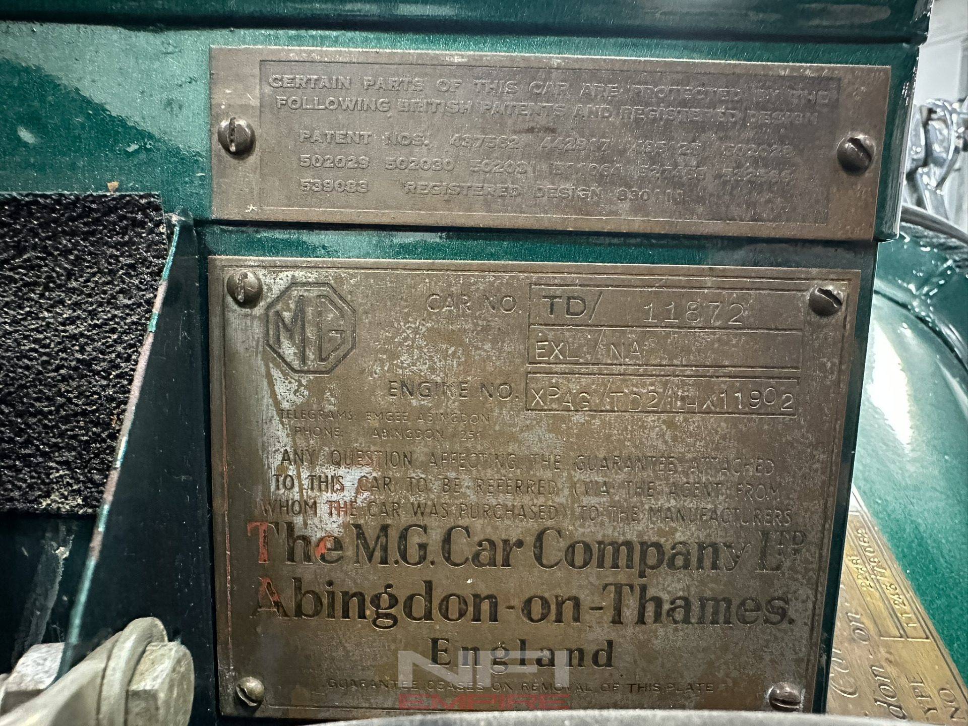 1952 MG TD 31