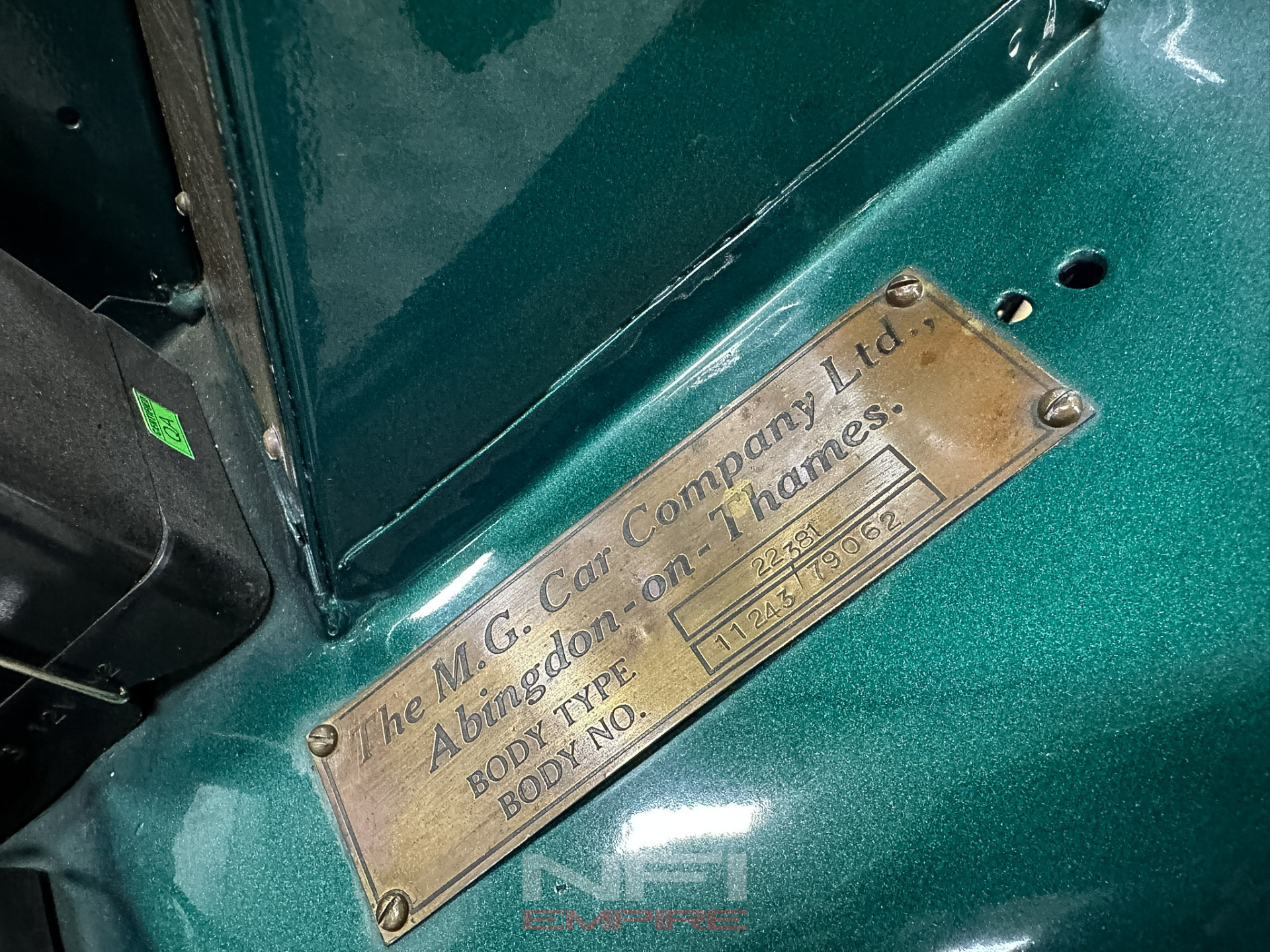 1952 MG TD 32