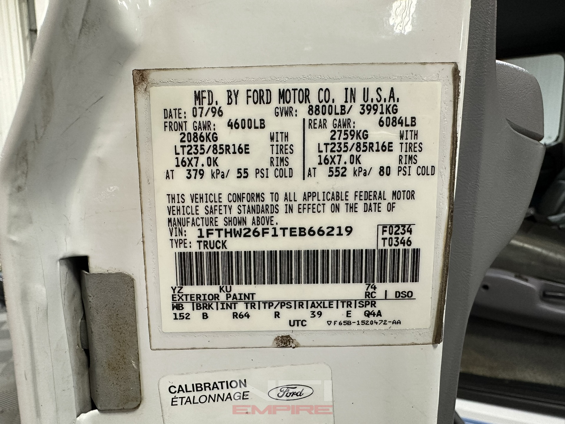 1996 Ford F250 Crew Cab 58