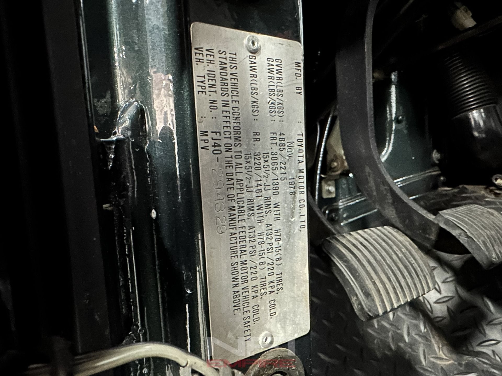 1978 Toyota Land Cruiser 33