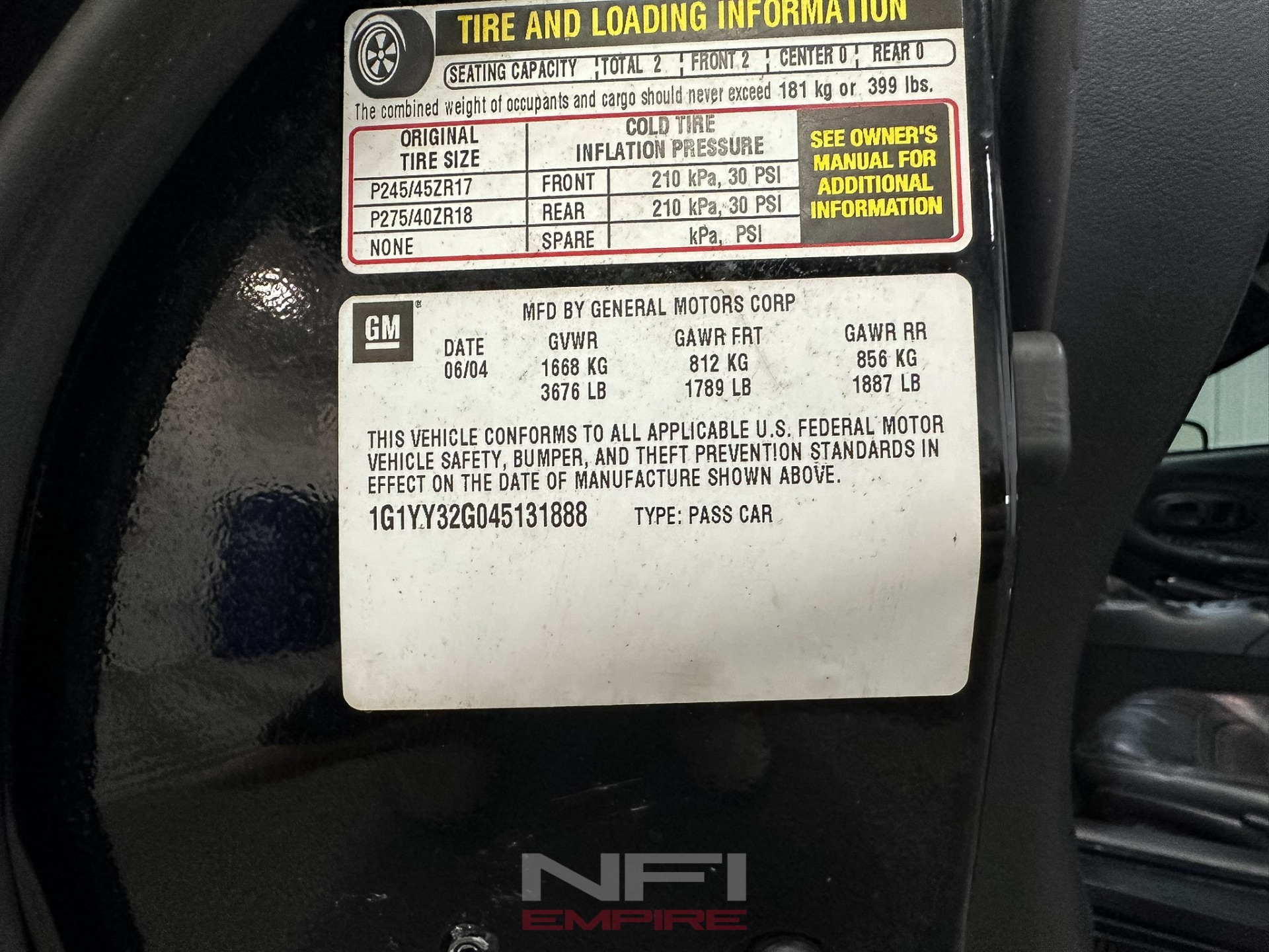 2004 Chevrolet Corvette 55