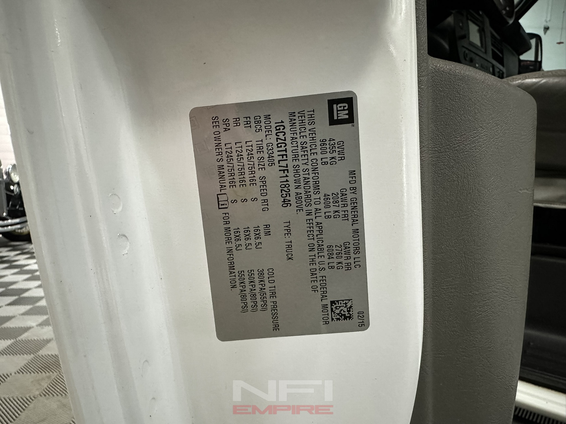 2015 Chevrolet Express 3500 Cargo 58