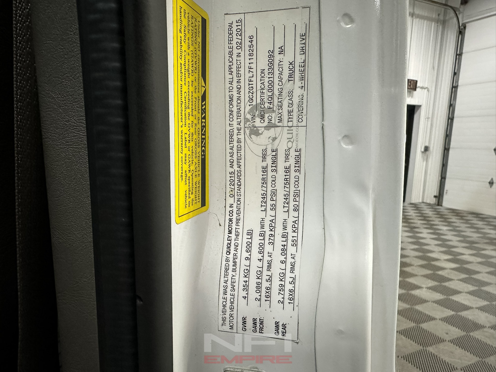 2015 Chevrolet Express 3500 Cargo 59
