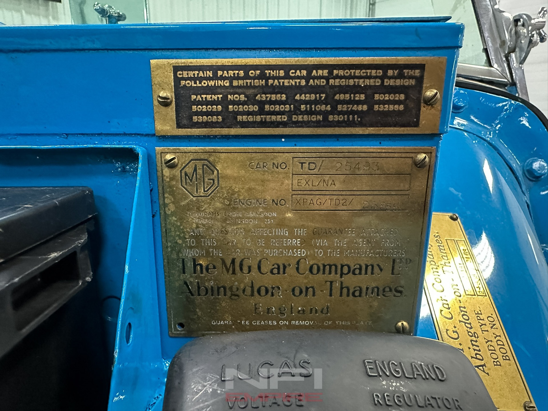 1953 MG TD 37
