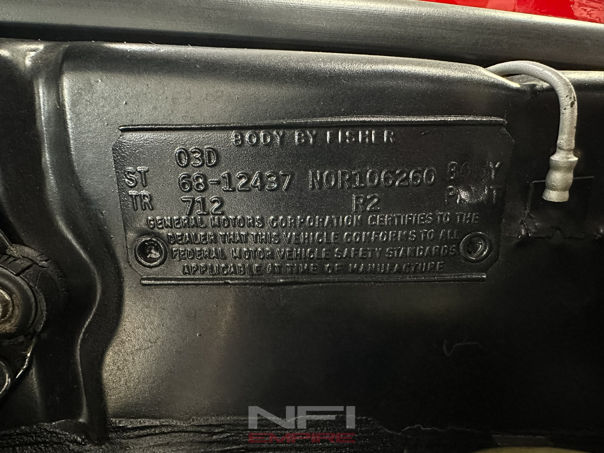1968 Chevrolet Camaro 42