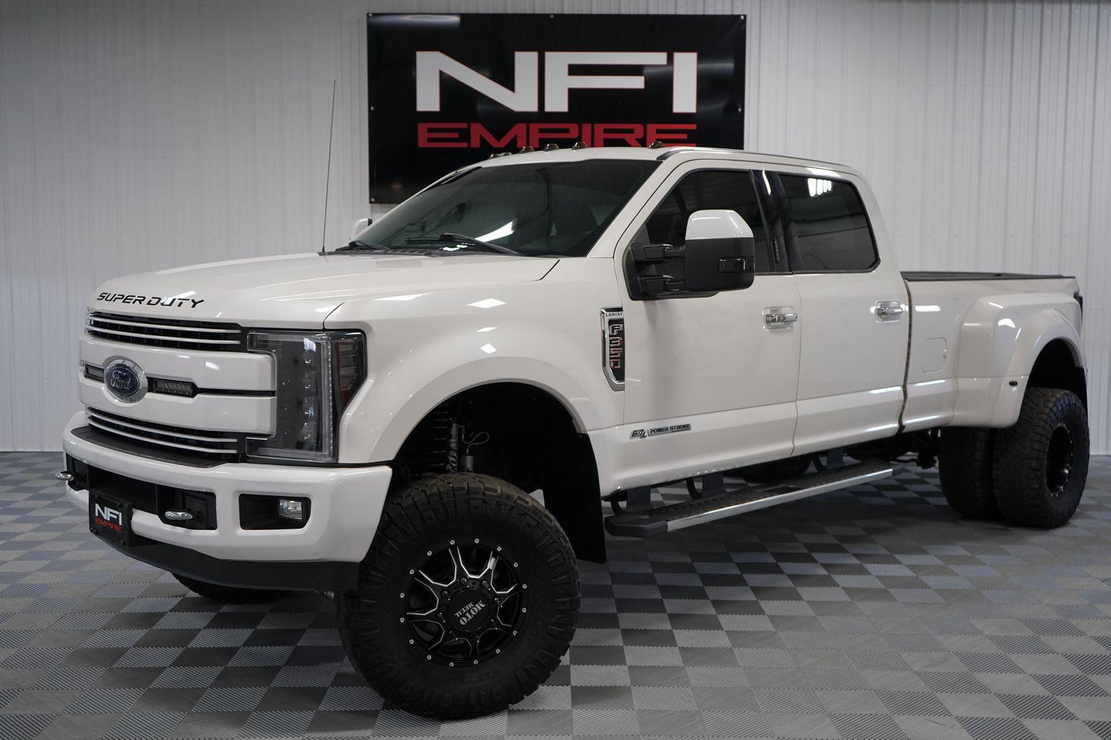 Used 2017 Ford F350 Super Duty Crew Cab Lariat Pickup 4D 8 ft For Sale