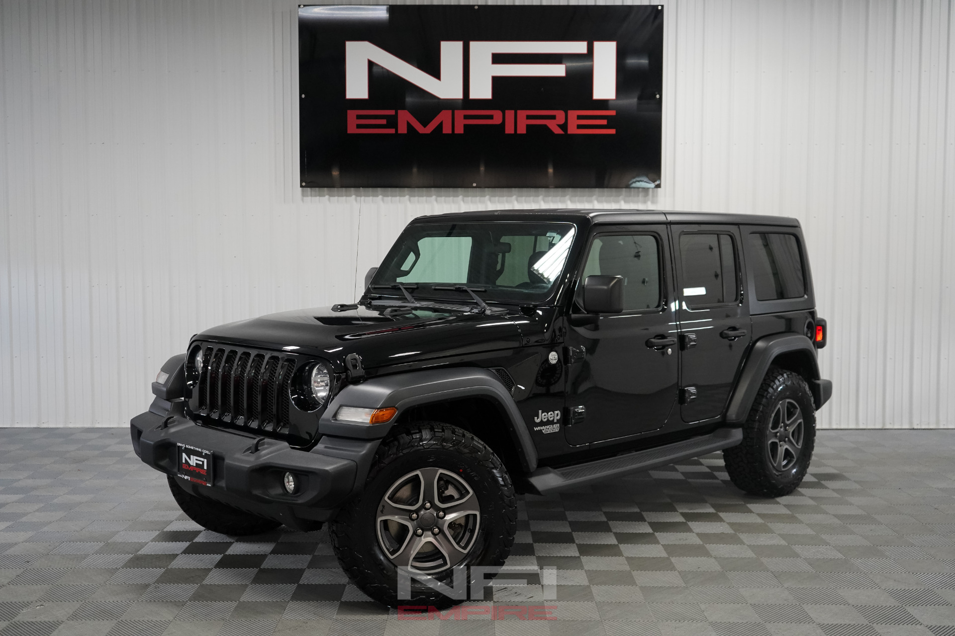 Used 2019 Jeep Wrangler Unlimited Sport S Sport Utility 4D For Sale