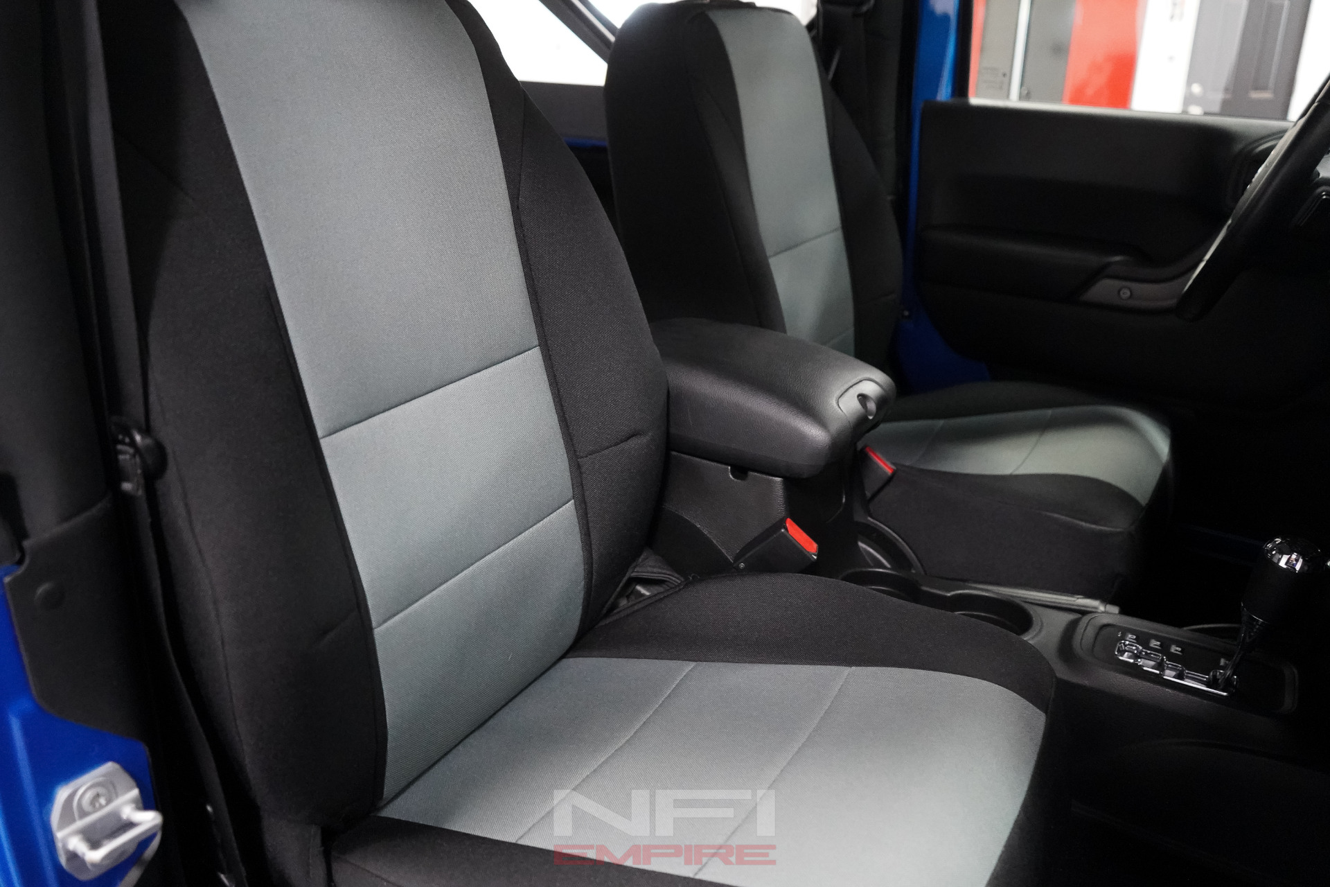 AMG Logo Black Neoprene Automotive Seat Belt Covers Safety