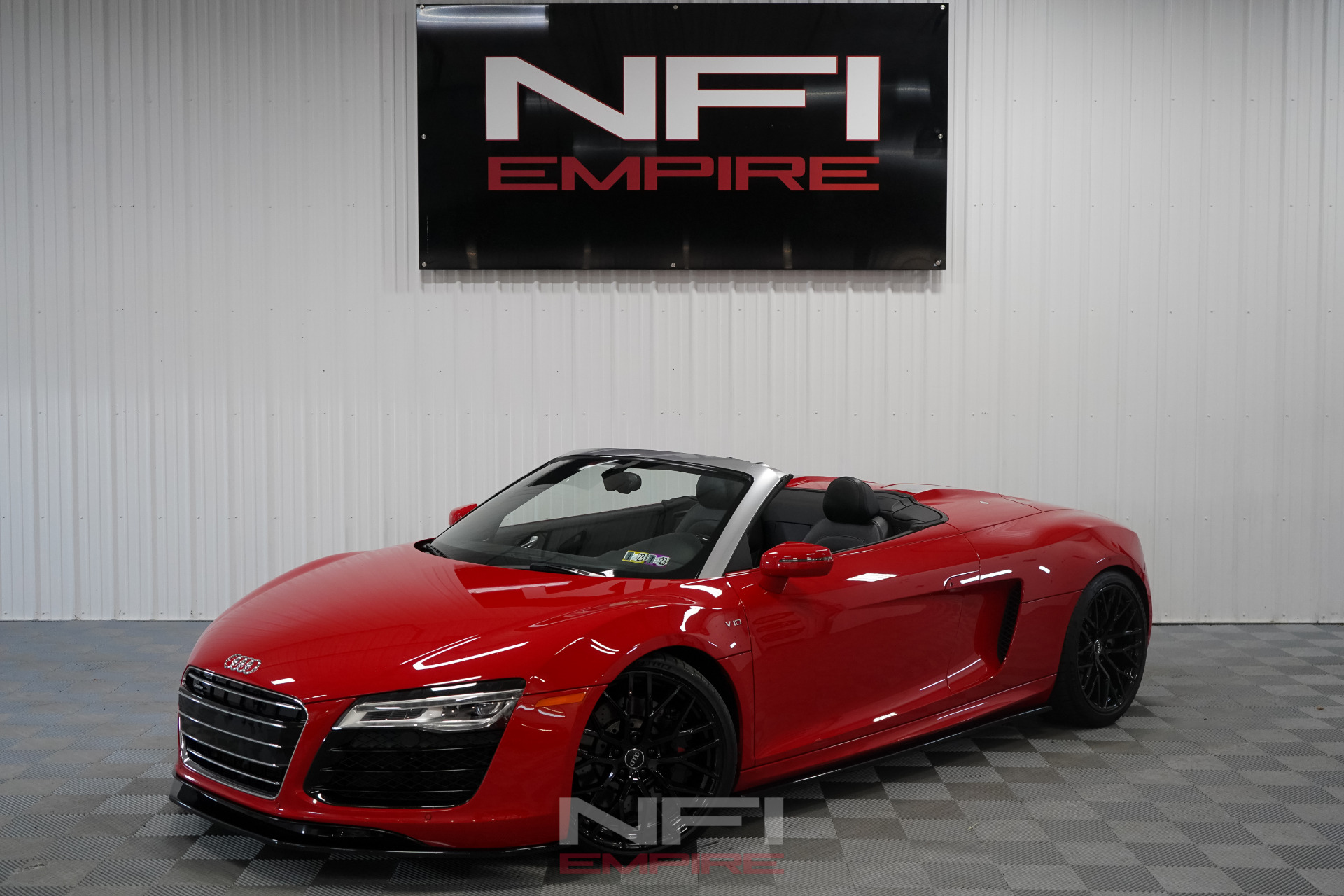 Used 2014 audi r8 v10 convertible 2d for sale sold nfi empire stock