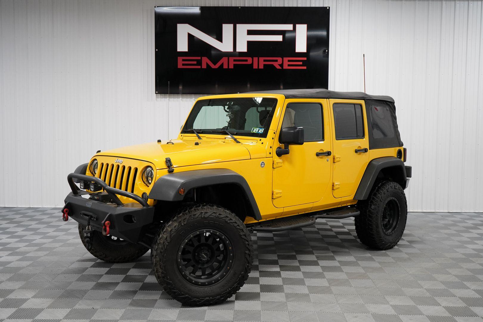Used 2015 Jeep Wrangler Unlimited Sport SUV 4D For Sale (Sold) NFI